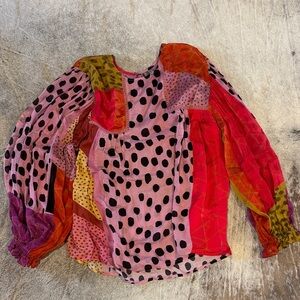 Anthropologie Multicolor Blouse